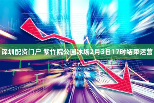 深圳配资门户 紫竹院公园冰场2月3日17时结束运营
